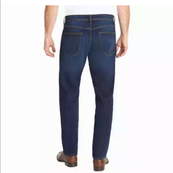 G.H. Bass & Co. Men's Straight Fit 5 Pocket Jeans - Size 40x 32 - Picture 3 of 6